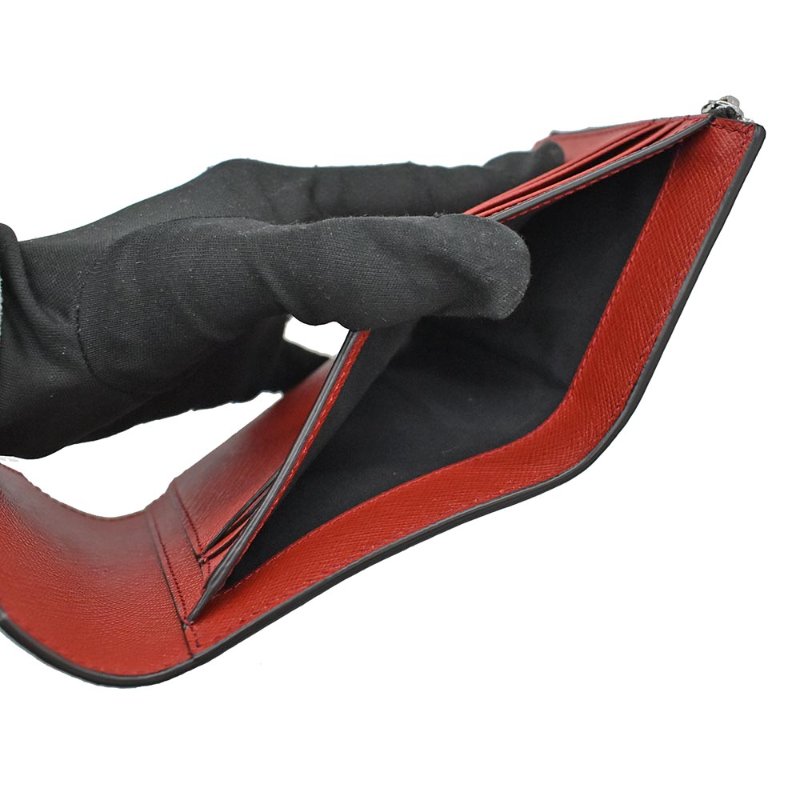 【門市全新現貨】MONT BLANC 萬寶龍信封三折式短夾皮夾(附原廠紙盒、防塵袋)-3