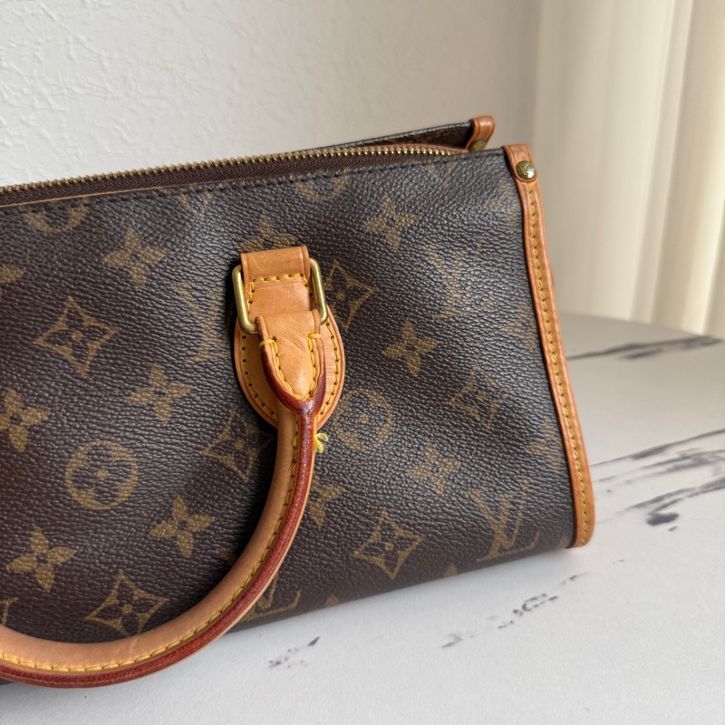 lv 手提包 老花 很可愛-2