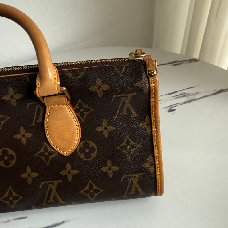 lv 手提包 老花 很可愛-4