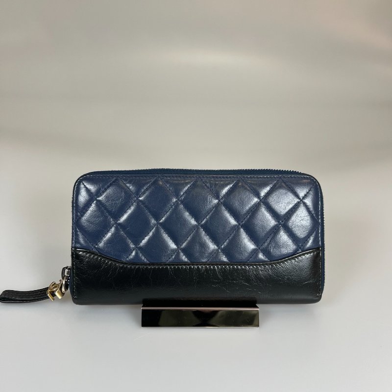 CHANEL 流浪ㄇ拉長夾 A84388/24開-0