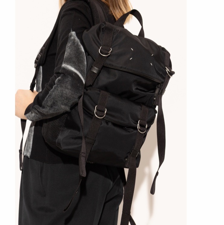 Maison Margiela 男女同款 翻蓋雙肩包均碼碼-1