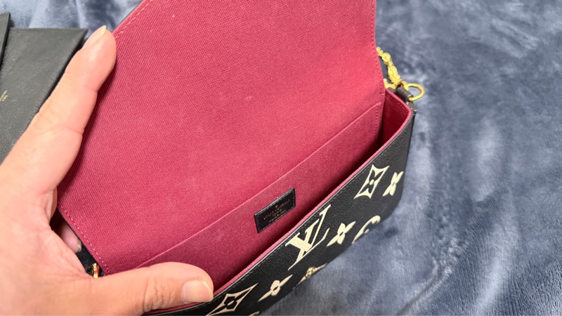 LOUIS VUITTON三合一信封包（黑）2022無晶片-4