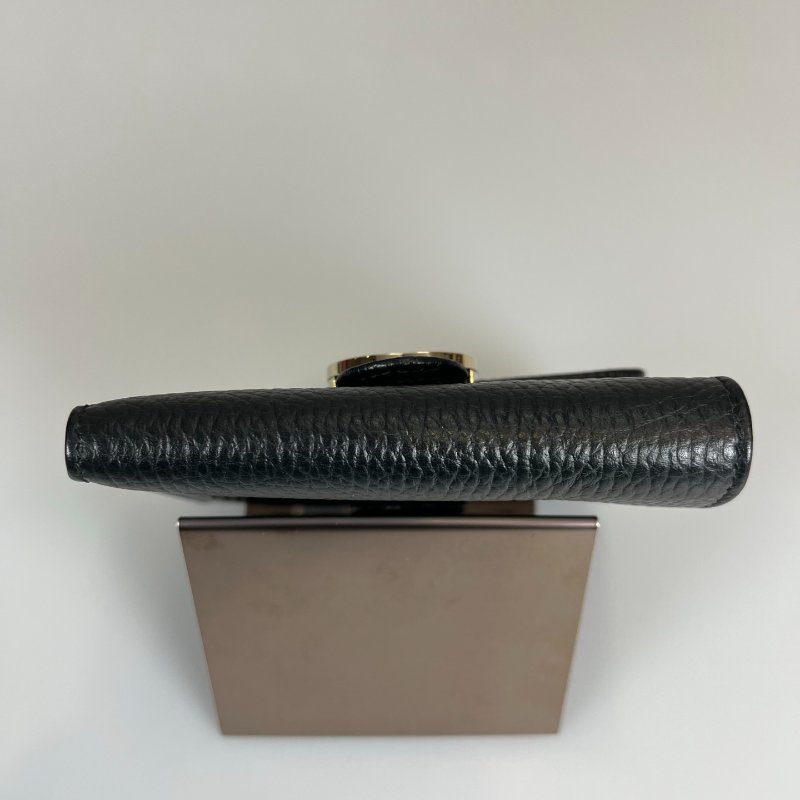 GUCCI 615525 黑SOHO對開短夾-5