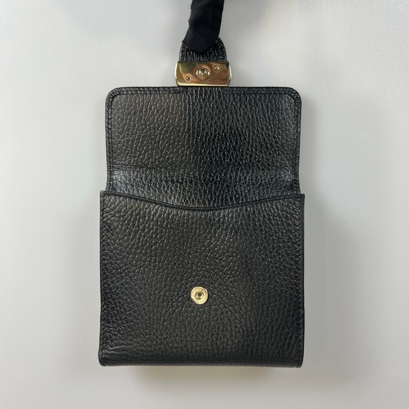 GUCCI 615525 黑SOHO對開短夾-6