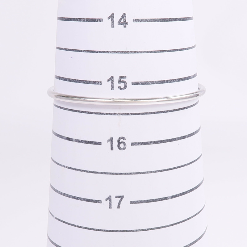 TIFFANY＆CO 18K白金T Diamond and Turquoise Wire Bracelet鑽石/綠松石手鐲-6