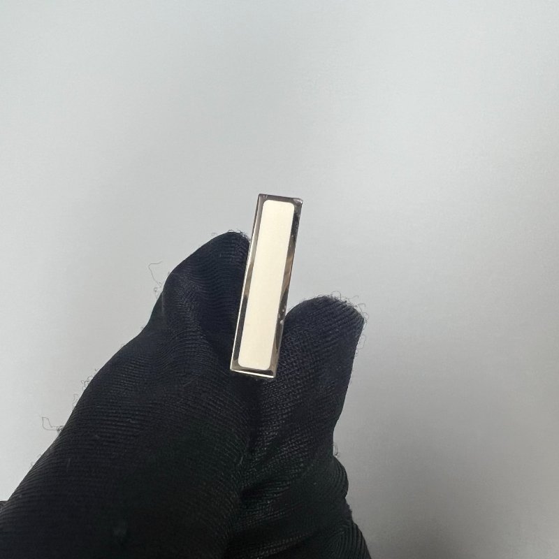 HERMES  方塊H單邊耳環-5