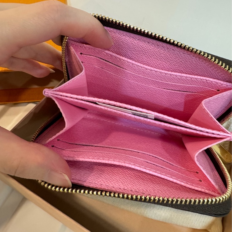 LV 專櫃正品N40721 拉鏈零錢包 經典格紋 限量款式 全新品-11