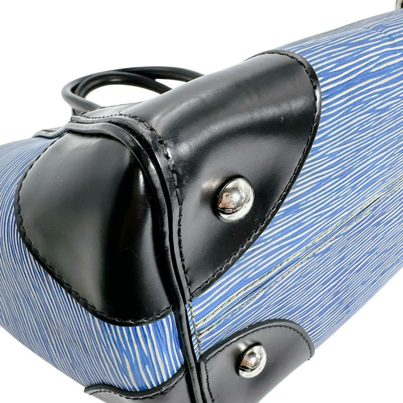 路易威登 Epi Phoenix PM 手提包 M56025 藍色-5