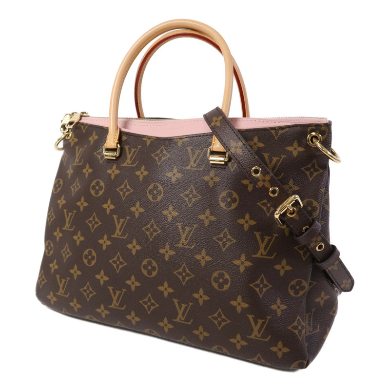 LOUIS VUITTON Monogram Pallas MM金扣手挽肩背兩用袋-2
