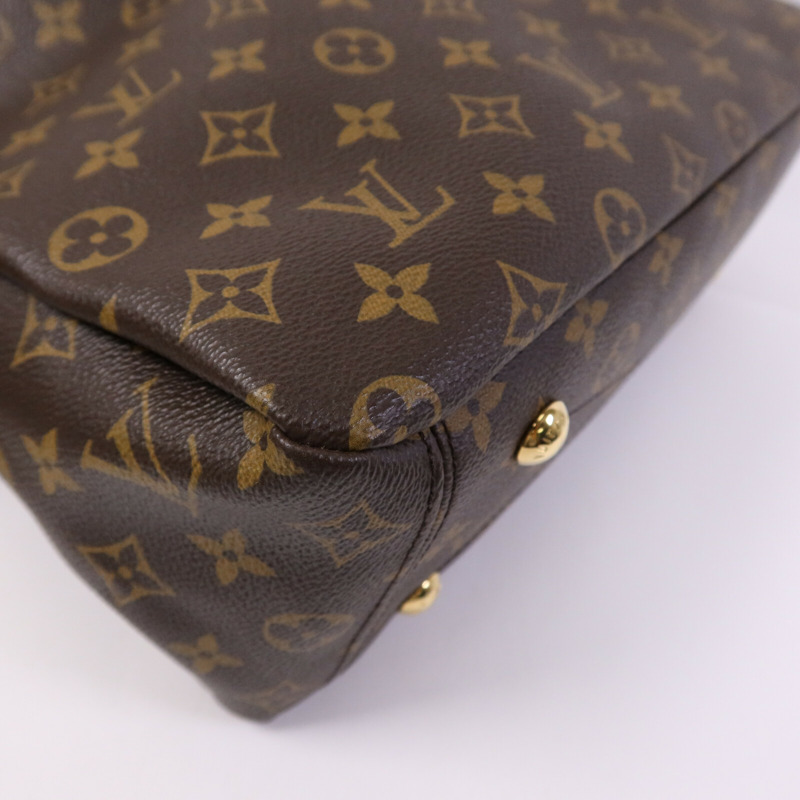 LOUIS VUITTON Monogram Pallas MM金扣手挽肩背兩用袋-11