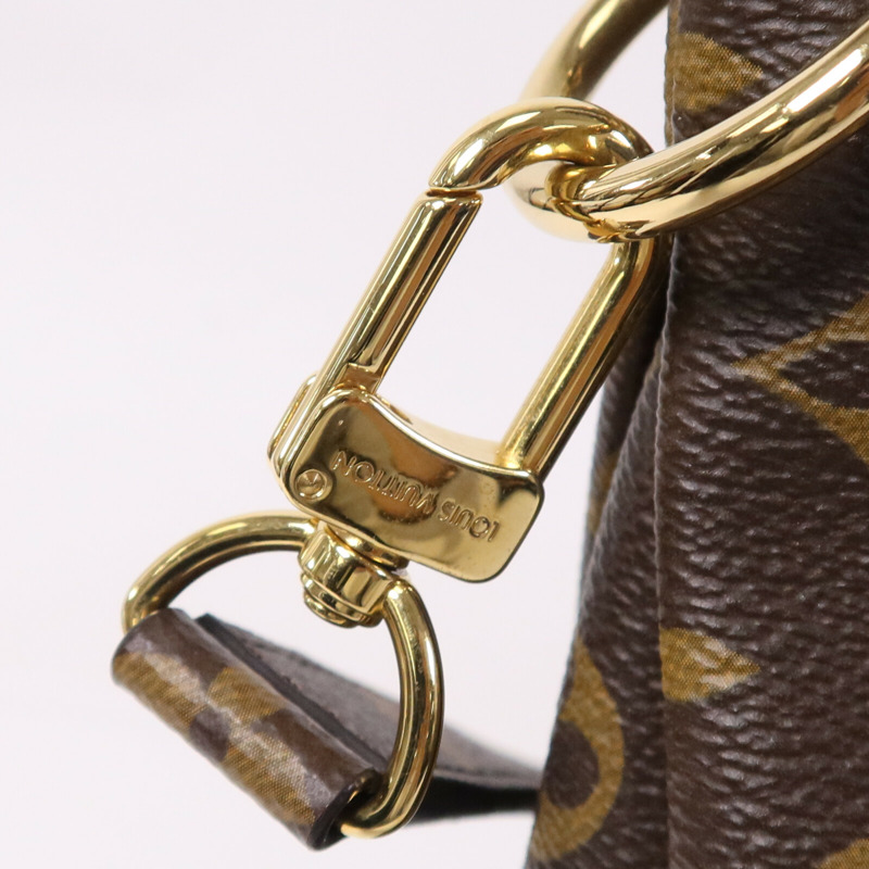 LOUIS VUITTON Monogram Pallas MM金扣手挽肩背兩用袋-16
