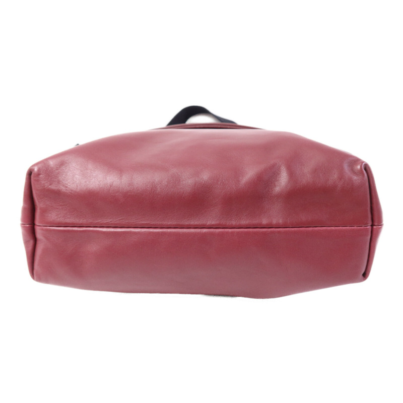 BOTTEGA VENETA 牛皮皮革Marco Poio Messenger Bag銀扣肩背袋-3