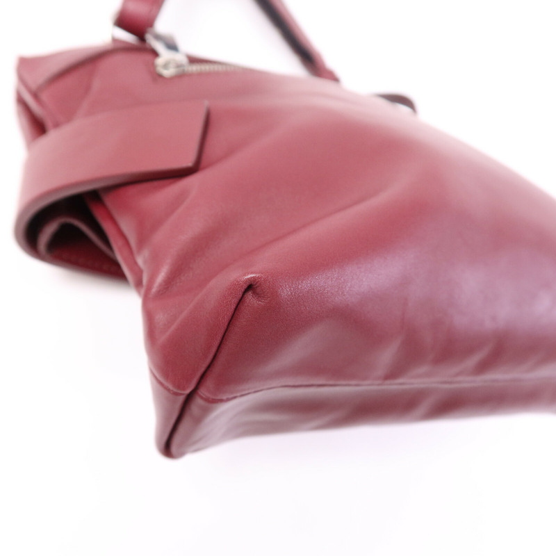 BOTTEGA VENETA 牛皮皮革Marco Poio Messenger Bag銀扣肩背袋-13