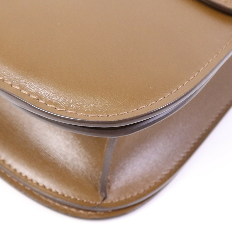 CELINE 牛皮皮革Classic Box金扣肩背袋-10