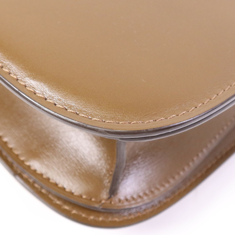 CELINE 牛皮皮革Classic Box金扣肩背袋-12