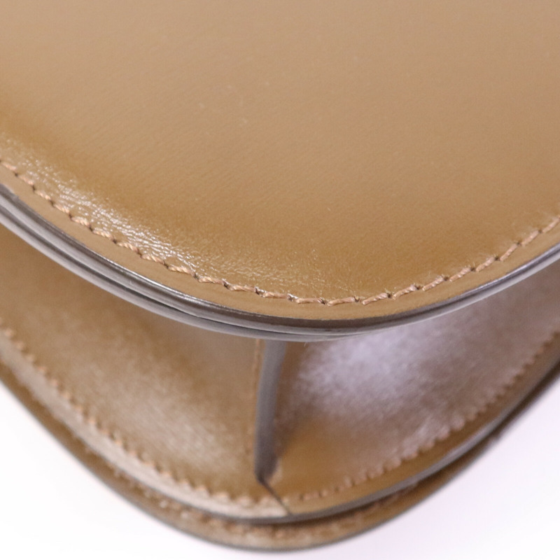 CELINE 牛皮皮革Classic Box金扣肩背袋-13