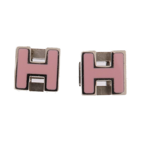 HERMES 金屬Cage d'H (H Cube)耳環