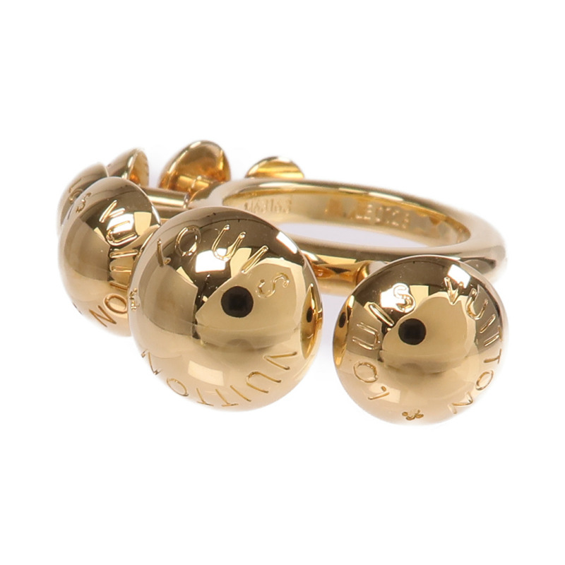 LOUIS VUITTON 金屬Studdy Ring戒指US#6.5-2