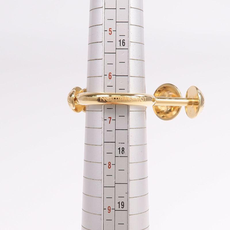 LOUIS VUITTON 金屬Studdy Ring戒指US#6.5-6