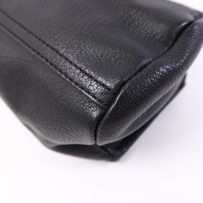 GIVENCHY 牛皮皮革Mini Pandora銀扣手挽袋-11