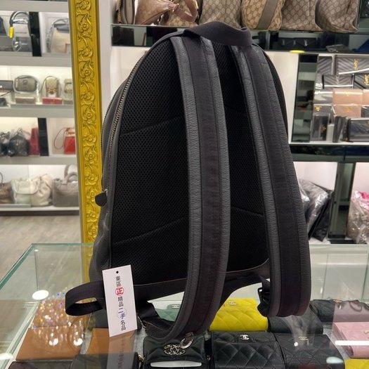 東區正精品㊣COACH 32235 咖啡色全皮拉鍊後背包大款 RZ3948-7