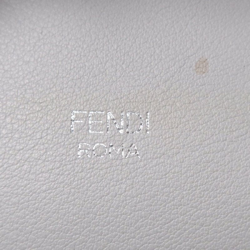 FENDI 牛皮皮革By The Way銀扣手挽肩背兩用袋-14