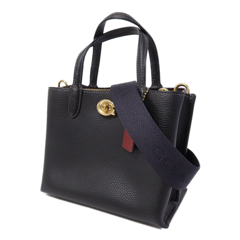 PRADA 棉布HandBag金扣手挽袋-2