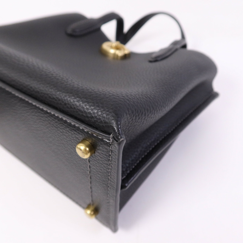 PRADA 棉布HandBag金扣手挽袋-9