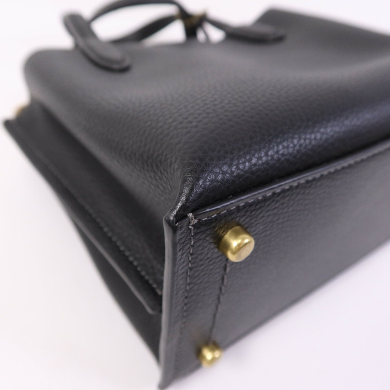 PRADA 棉布HandBag金扣手挽袋-12