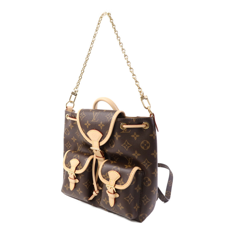 LOUIS VUITTON Monogram Excursion PM金扣背包-2