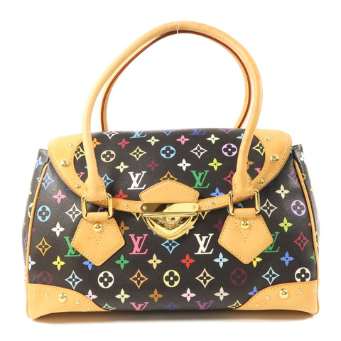 LOUIS VUITTON Monogram Multicolore Beverly GM金扣肩背袋