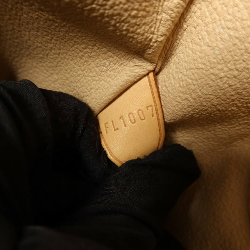 LOUIS VUITTON Monogram Bucket GM金扣手挽袋-6