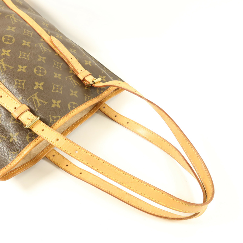 LOUIS VUITTON Monogram Bucket GM金扣手挽袋-7