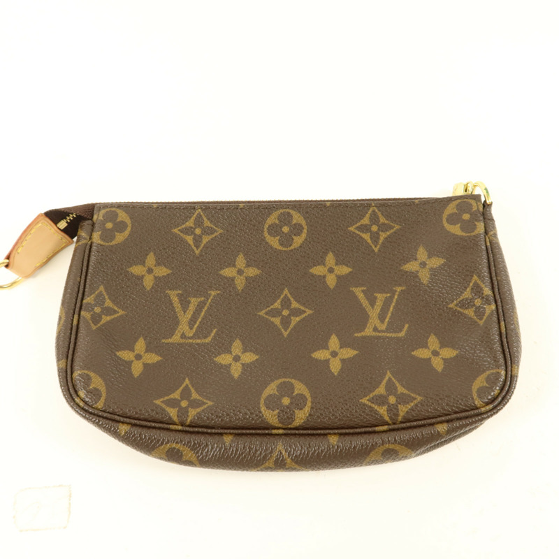 LOUIS VUITTON Monogram Bucket GM金扣手挽袋-10