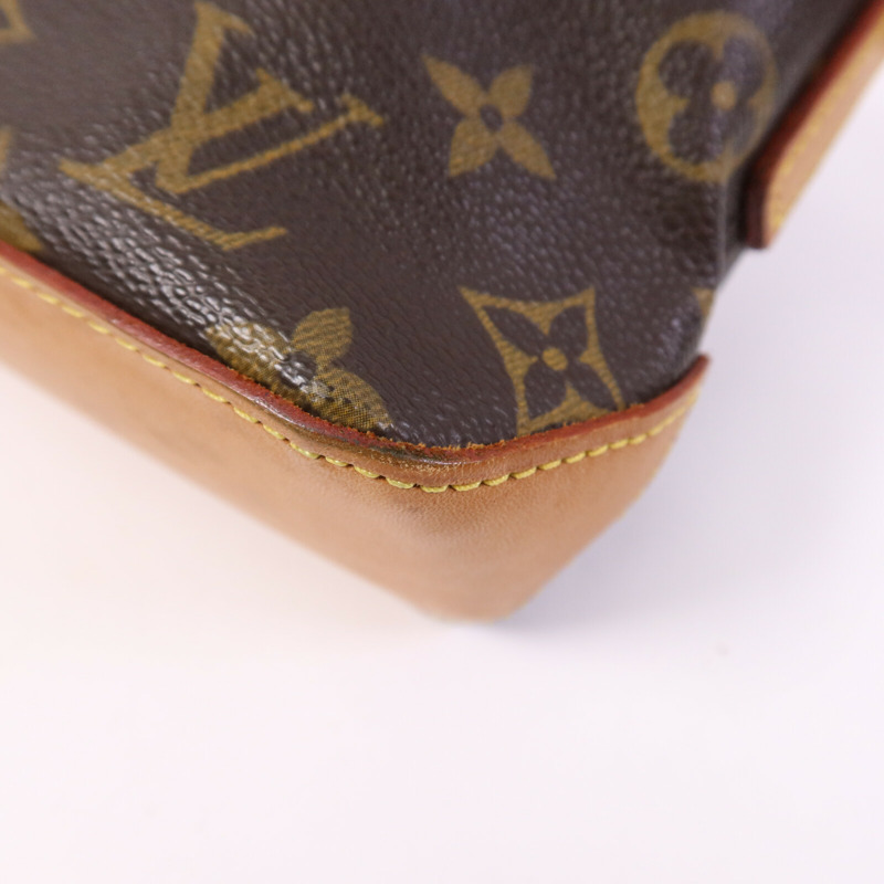 LOUIS VUITTON Monogram Trotteur金扣肩背袋-13