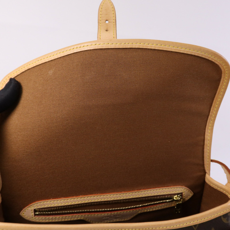 LOUIS VUITTON Monogram Sologne金扣肩背袋-15