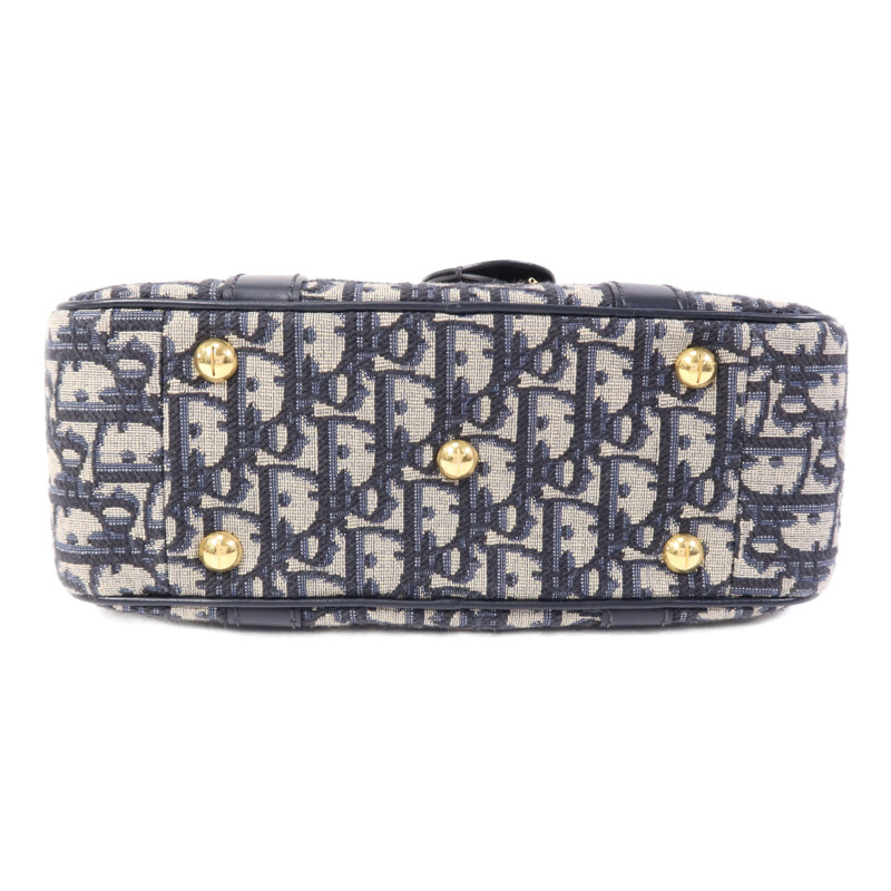 Dior 帆布Vibe M金扣手挽肩背兩用袋-3