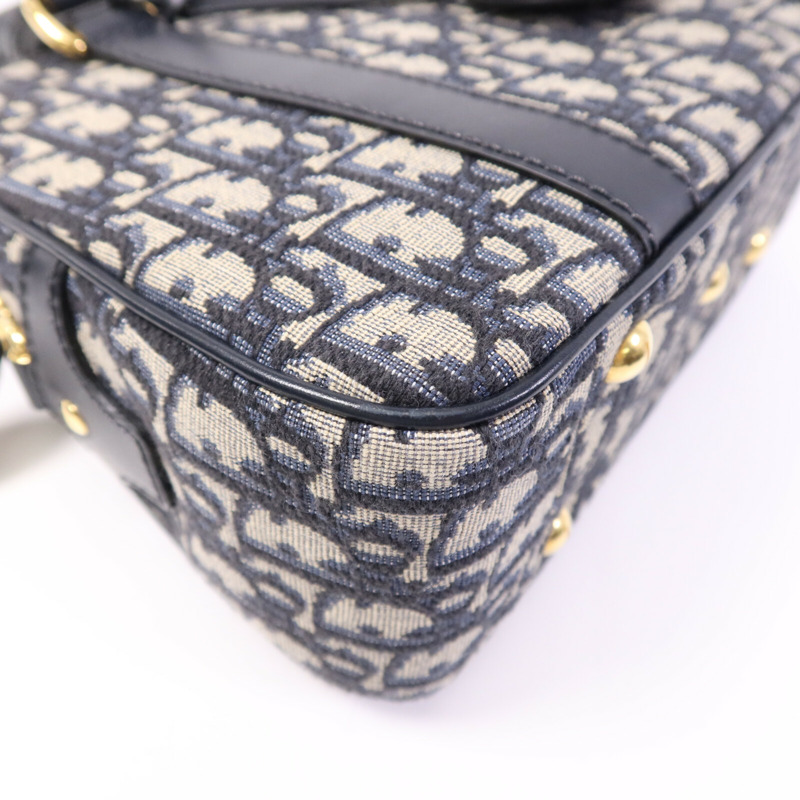 Dior 帆布Vibe M金扣手挽肩背兩用袋-13