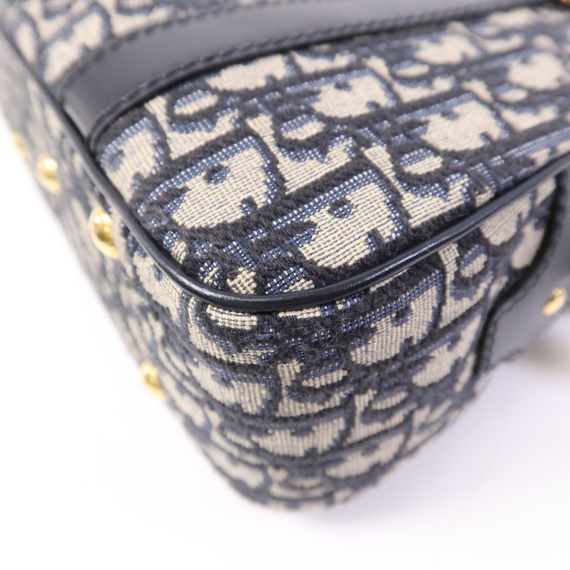 Dior 帆布Vibe M金扣手挽肩背兩用袋-14