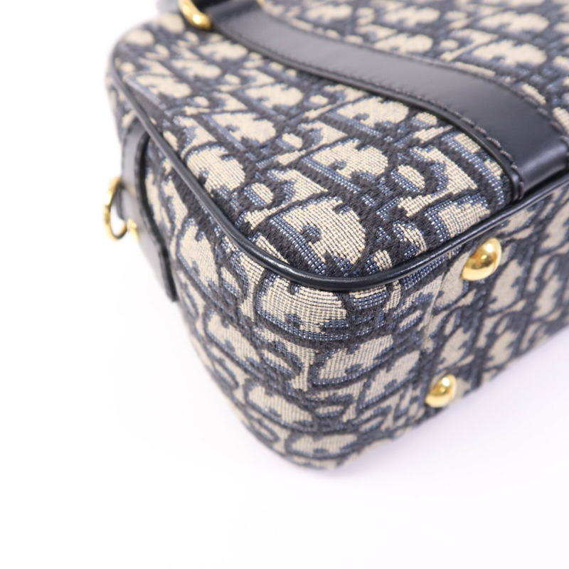 Dior 帆布Vibe M金扣手挽肩背兩用袋-15