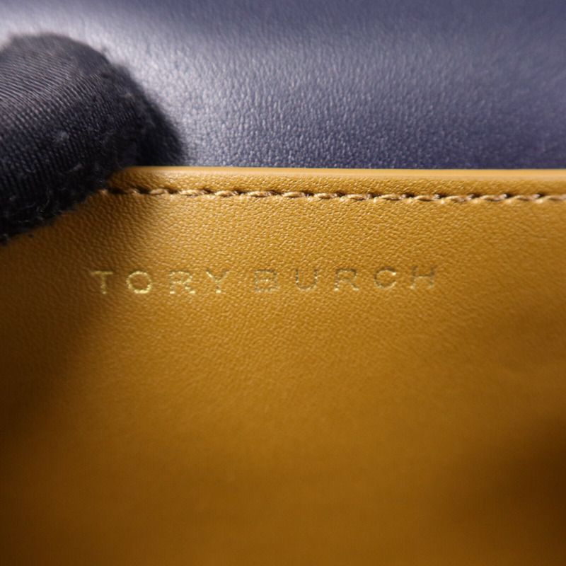 Tory Burch 帆布T Monogram Chain Shoulder金扣肩背袋-5