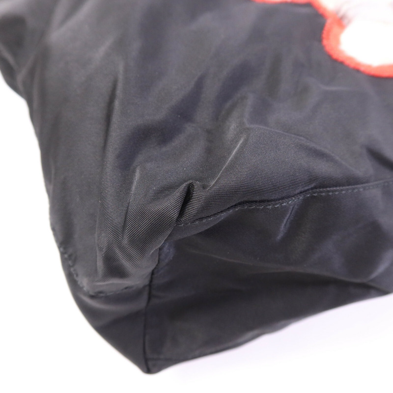 PRADA 尼龍Shoulder Bag銀扣手挽肩背兩用袋-10