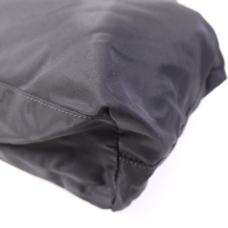 PRADA 尼龍Shoulder Bag銀扣手挽肩背兩用袋-11