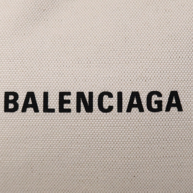 BALENCIAGA 帆布Navy Clip M Clutch銀扣手拿包-12