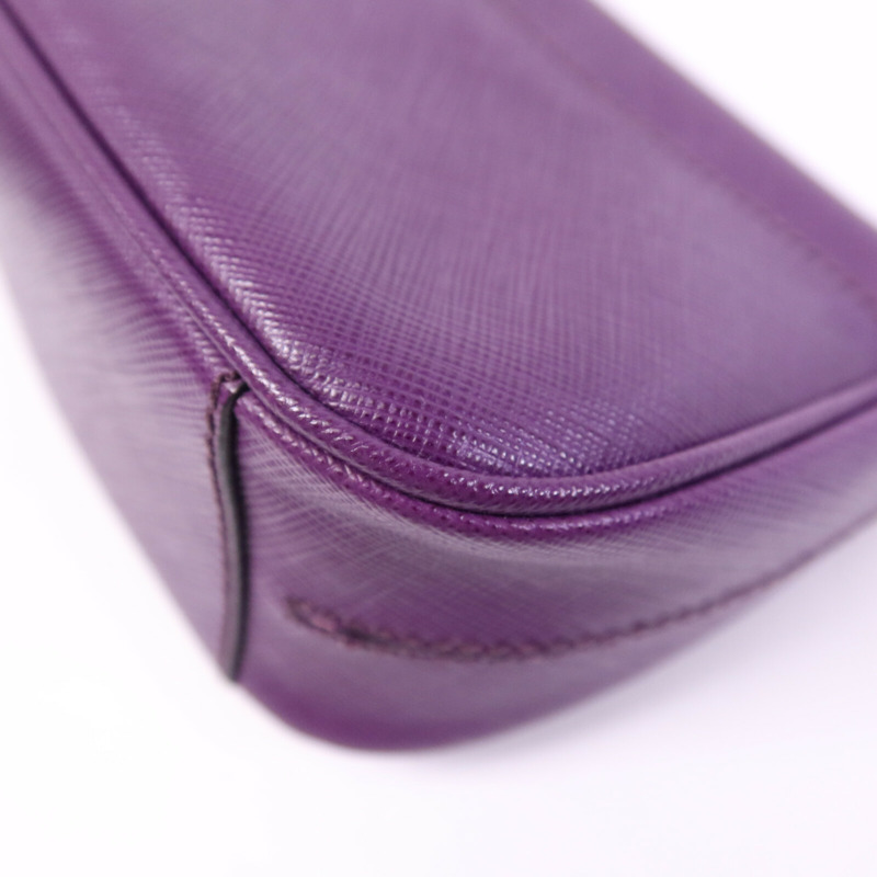 Salvatore Ferragamo 牛皮皮革Shoulder Bag金扣鏈帶手挽袋-12