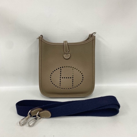 Hermes 愛馬仕 伊芙琳Evelyn mini 大象灰