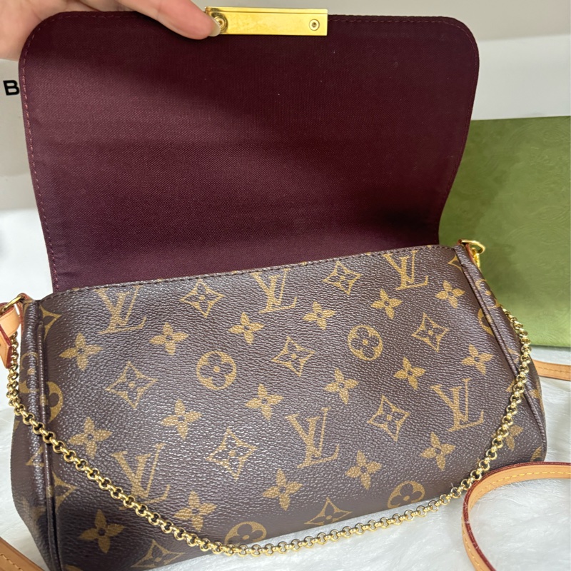 Lv favorite mm 大款腋下包斜背包-7