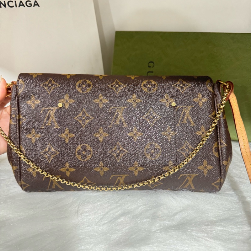 Lv favorite mm 大款腋下包斜背包-9