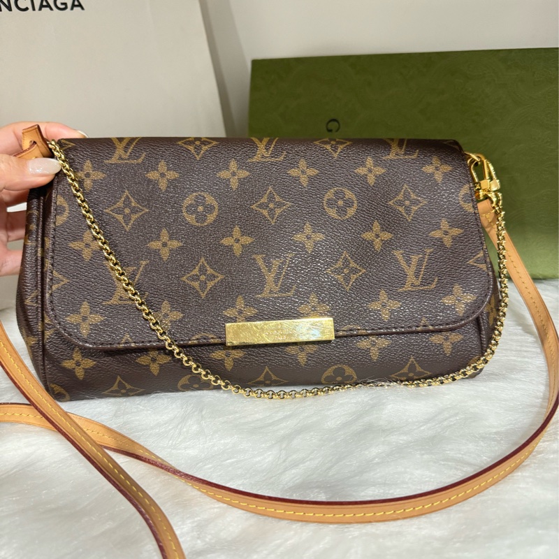 Lv favorite mm 大款腋下包斜背包-15