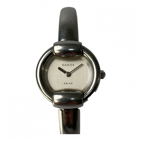 Gucci 女士 1400L SS QZ 銀色錶盤